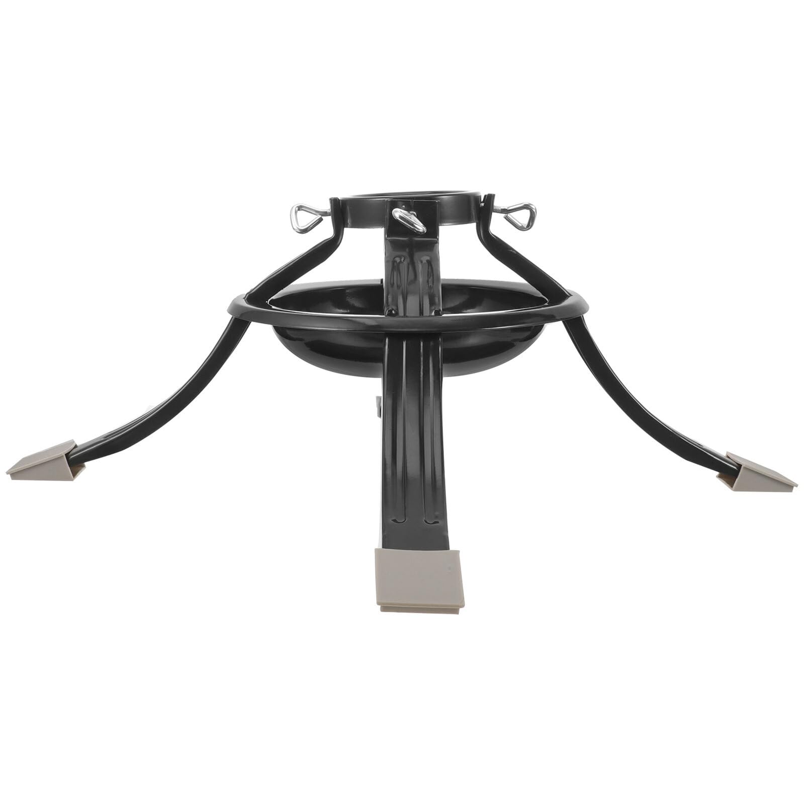 OUNONA Base del Árbol de Navidad de Hierro Fundido Soporte Ajustable para Decoración Navideña de Interior Metal para Estabilizar el Árbol Salas de Estar