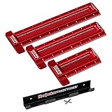 Woodpeckers Pocket T-Square Set, Inch, with Rack-It Mount