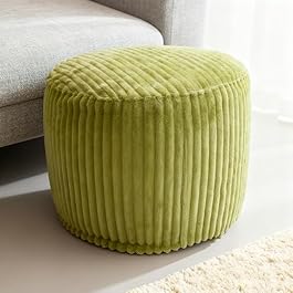 Unstuffed Round Pouf...