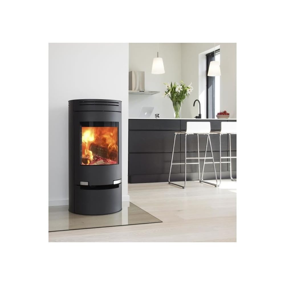 Aduro cheminée noir 1-1 à bois 6 kW