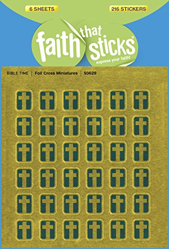 Foil Cross Miniatures (Faith That Sticks Stickers)