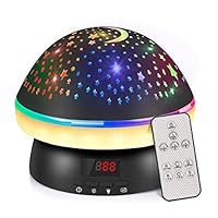 DQMOON Girls Gifts for 3-9 Year Old Kids, Star Projector Night Light for Kids with Remote Control, Timer Rotation Room Decoration Lamp Birthday Gifts Xmas Stocking Fillers for Boys Girls Adults