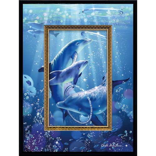 ????? Christian Reese Lassen Big Art Dolphin Symphony Small CL-05012