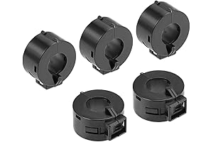 Uxcell 15mm Ferrite Cores Ring Cable Filter - Suppress EMI & RFI Noise