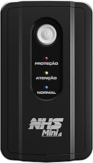 nobreak nhs mini 4 700va ent/saída 120v bat 1x7ah/12v 6 tomadas abs