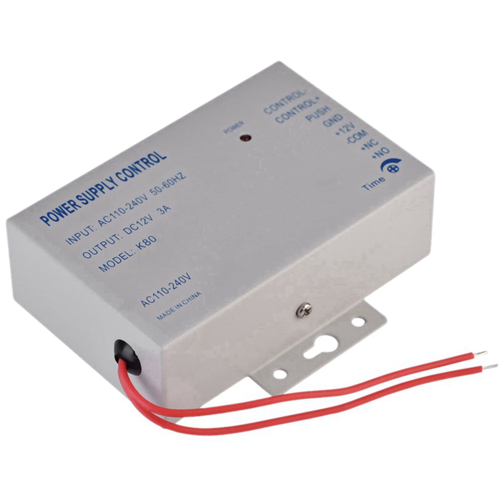 5X System de Acceso una la Puerta K80 Control de Suministro de Energía Eléctrica DC 12V 3A Energía en Miniatura/Cerradura Eléctrica Alimentación/System de Control de Acceso