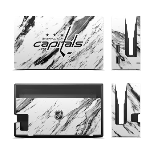 Washington Capitals skin vinyle premium pour Nintendo Switch édition marbre Head Case Designs