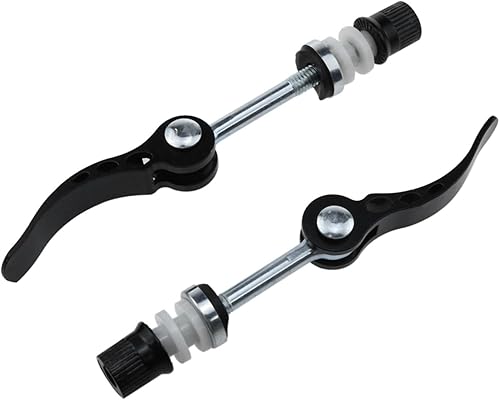 Miniatura 4 de -Sillín de bicicleta de liberación rápida negro de liberación rápida Barra de asiento de bicicleta de liberación rápida Abrazadera de asiento de