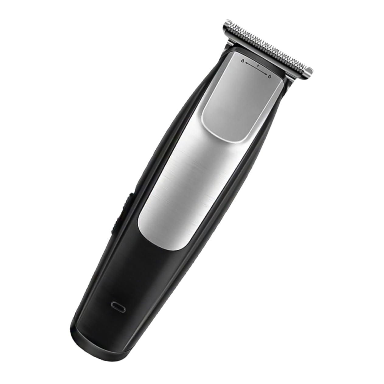 Ipetboom Tagliacapelli Elettrico Ricaricabile USB per Uomo, Macchinetta per Chioma Professionale in Plastico Argento Pettini Intercambiabili, per Uso Domestico