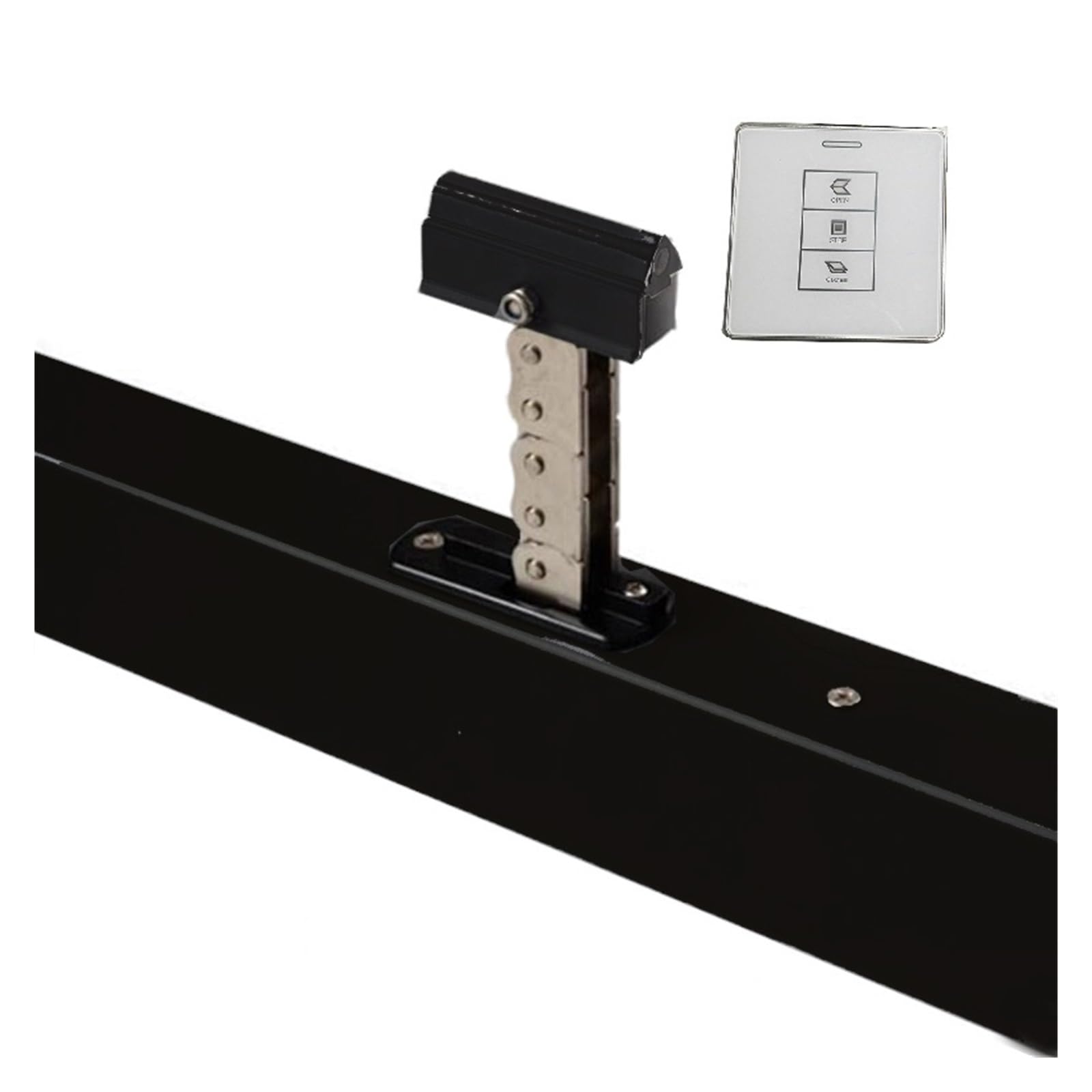 Motor Puerta Corredera, 500mm Chain Window Opener Aluminum Window Motor Skylight Actuator DIY Smart Home Basement Awning Engine Optional Remote Control(Kit4)