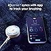 Oral-B iO Series 10 Rechargeable Electric Toothbrush with Visible Pressure Sensor to Protect Gums, 2 Min Timer, 7 Cleaning Settings, 4 Replacement Toothbrush Heads, and Charging Travel Case, White