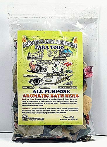 1 PC Aromatic Soothing Herbal Bath All Purpose para TODO BANO DE PLANTAS AROMATICAS - Made in USA - 1 OZ