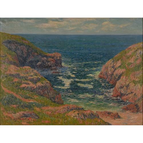 ArtDirect Port Lamatte (1899) Unframed Art Print Giclee Poster by Henry Moret - Ready for Framing with Customization Sizes 10x8, 14x11, 20x15, 32x24, 48x36 and 60x45 inches