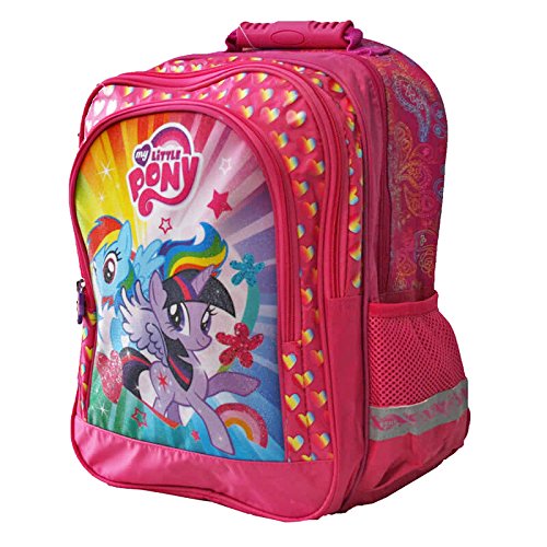 My Little Pony - Super rugzak/schoolrugzak - 38 x 29 x 17 - geschikt voor DIN A4 - motief: Rainbow Dash & Twilight… - Afbeelding 3