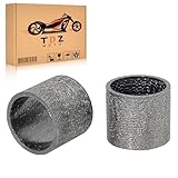 TDZ MOTO 2pcs Exhaust Pipe Muffler Gasket Slip On Header Muffler Exhausts Gaskets for Harley Sportster XL 883 1200 Softail Fat Boy 2017-UP