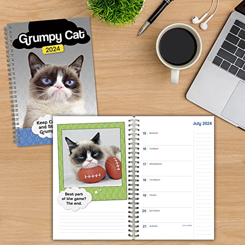 SELLERS PUBLISHING, INC. Grumpy Cat 2023 Planner 6 x 9 inches – vue 5