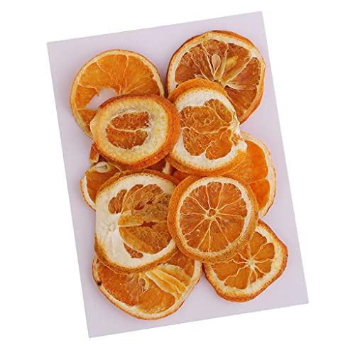 JISADER 10 Uds. Rodajas de Naranja de Frutas Secas para Decoración Del Hogar de Scrapbooking