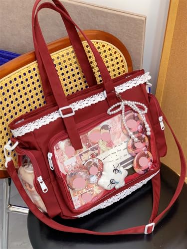 Bolso Tote Crossbody Ita con exhibidor transparente miniatura 5