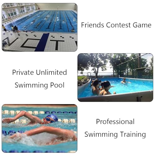 Image of Proberos Swimming Training Swim Belts, Swimming Resistant Belts Waist Belt with 13ft Long Swim Resistance Cord Swim Tether Stationary Swimming Belt for Advanced Swim Training Sessions