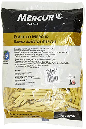 Elástico Mercur, N.64, 1 kilo, Amarelo, B05010664-07