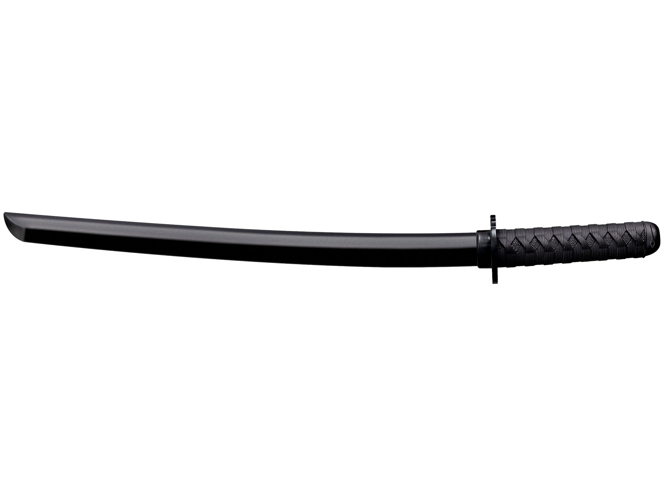 Cold Steel Wakizashi Bokken, Trainingsschwert mit optimiertem Griff, Schwarz