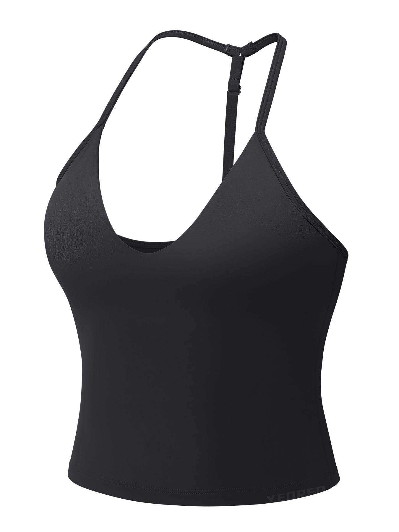 Photo 1 of YEOREO CoreFlex Women's Impact Halter Tank Top Black L