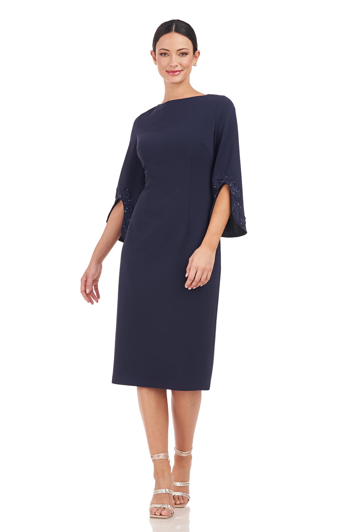 JS CollectionsWomen's Linett Soutache Sleeve Midi