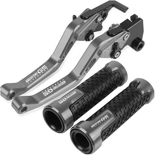 Miniatura 8 de DOUKI for BMW F850GS Adventure 2017 2018 2019 2020 F 850 GS ADV Motorcycle Handlebar Adjustable Brake Clutch Levers Grips Handle Lever (Color  Green)