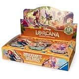 Disney Lorcana Booster Display Deutsch Unbekannte Wildnis – Lorcana Booster Box DE, 24 Booster Packs, 288 Karten, TCG Trading Card Game Display inkl. Foil