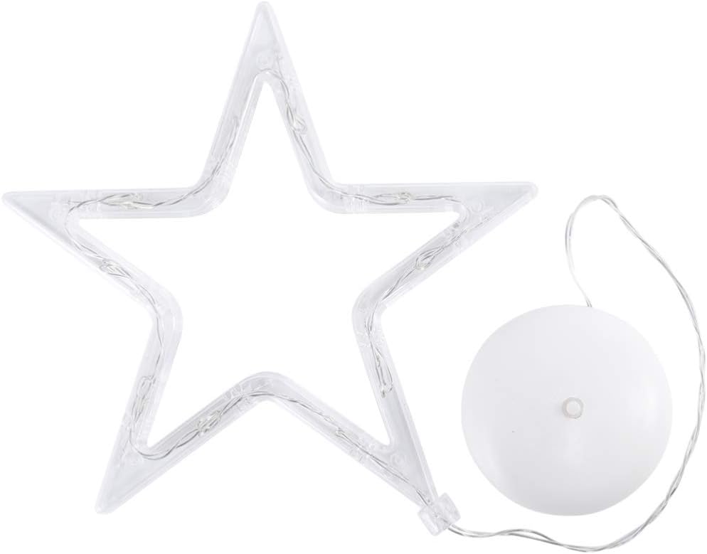 luce natalizia per le finestre