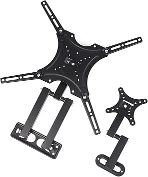 1 Set LED Display Wall Mount Stand CP102 TV Stand Adjustable and Scalable with Screw for Supports 10-27 Inch TVS10 to 27 Inch
