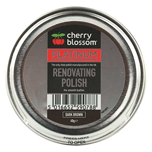 Cherry Blossom Footwear Renovating Shoe Polish, Dark Brown, 40G UK