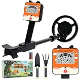 🔋 Alimentation 9V + Port Type-C (alimentation uniquement) Fonctionne avec une pile 9V (incluse) et dispose d’un port Type-C pour l’alimentation. Conçu en ABS sûr et non toxique, il est livré avec pelle, râteau et sac de transport – un cadeau idéal pour les jeunes explorateurs.