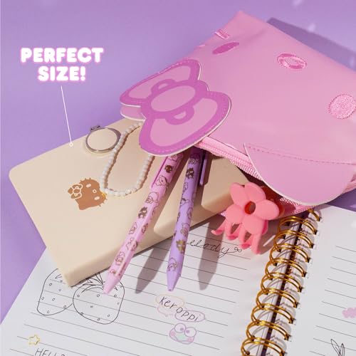 horizon group usa hello kitty magnetic journal 100 sheet notebook with magnetic closure school supplies kawaii stationary desk accessories