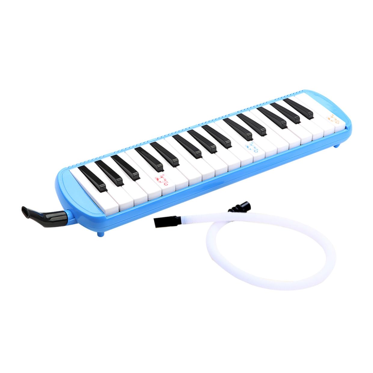 BESTonZON Melodica Strumento Musicale Elettronico 32 Tasti Per Principianti Con Tubo Lungo e Bocchino Design e Strumento Didattico Per
