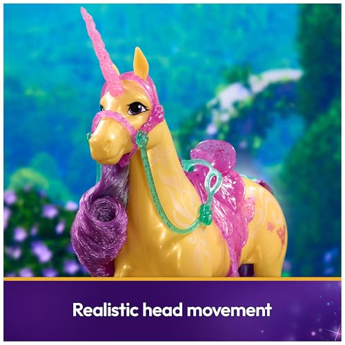 Unicorn Academy, Poder de Amistad Leaf con Silla y Brida miniatura 4