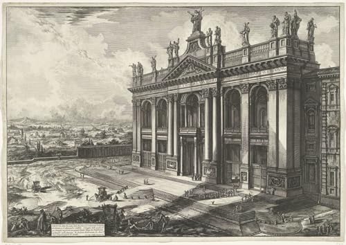 Impressions d'art Mural Piranesi - Affiche Vintage Haute Définition 60x90