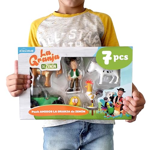 La Granja de Zenon Adventure Action Figures Set 7 Collectible Action Figures Toys for Kids