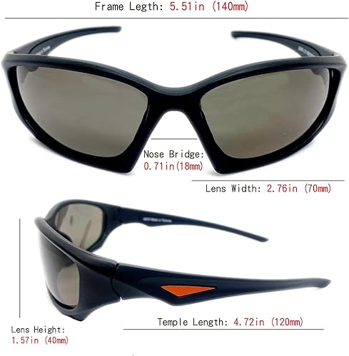 Miniatura 3 de XII WY - Gafas de sol deportivas polarizadas para hombre y mujer, para ciclismo, béisbol, correr, pesca, conducción
