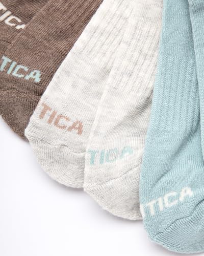 Image of Nautica Womens Low Cut Socks - 12 Pack Breathable Mesh Cushioned Athletic Performance No Show Socks for Women
