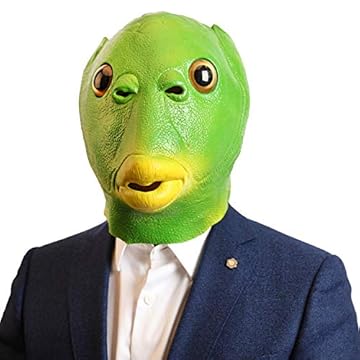 fish bowl mask