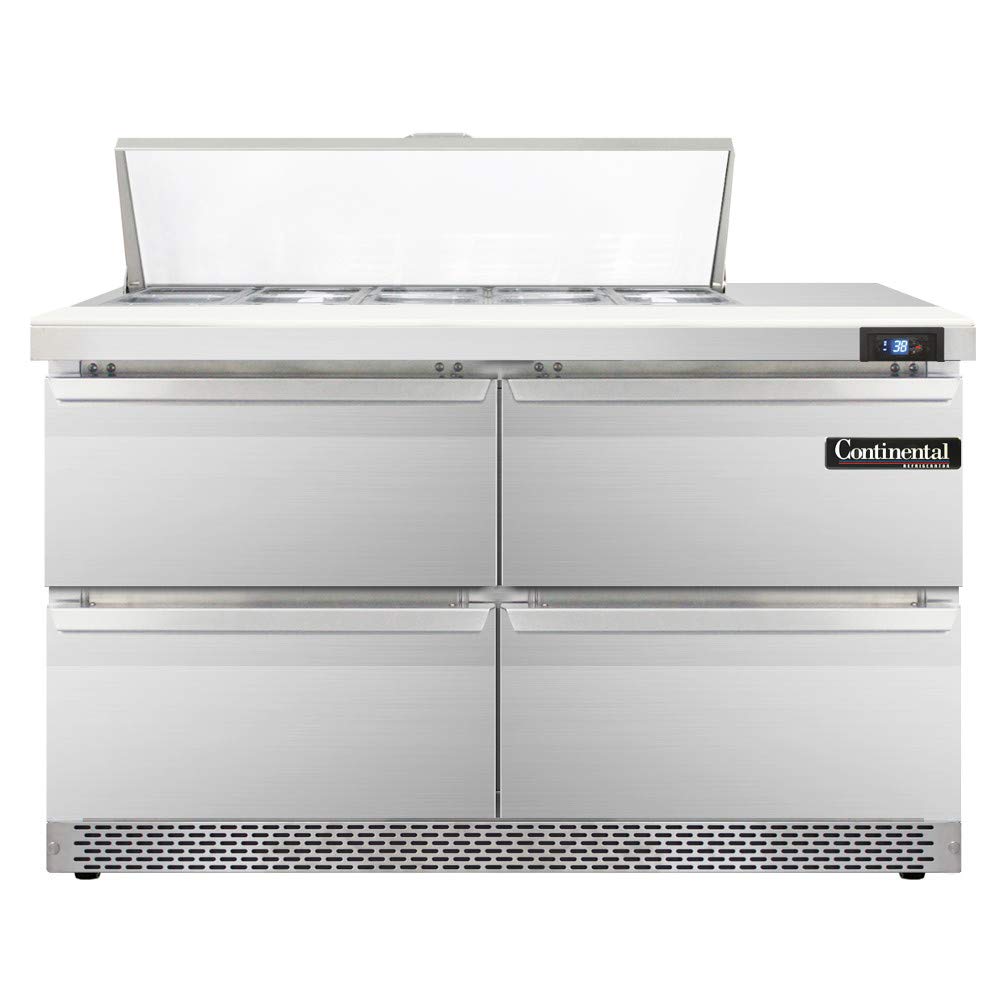 SW48-10C-FB-D Sandwich Unit by Continental Refrigerator – Commercial Grade
