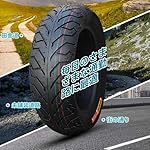 13070-10-Scooter-Tubeless-Tire-10-Rim-1307010-Street-Tires-59P-6PR-280KPA-535LBS-MAXIMUM-LOAD-130-70-10