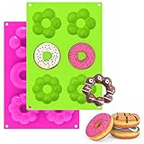 Resistencia a altas temperaturas: Molde para donut de silicona se puede usar de forma segura en el rango de temperatura de -40 ~ 230℃. No hay necesidad de preocuparse por daños debido a la alta temperatura. Se puede usar de manera segura en hornos microondas, hornos, refrigeradores y lavavajillas.