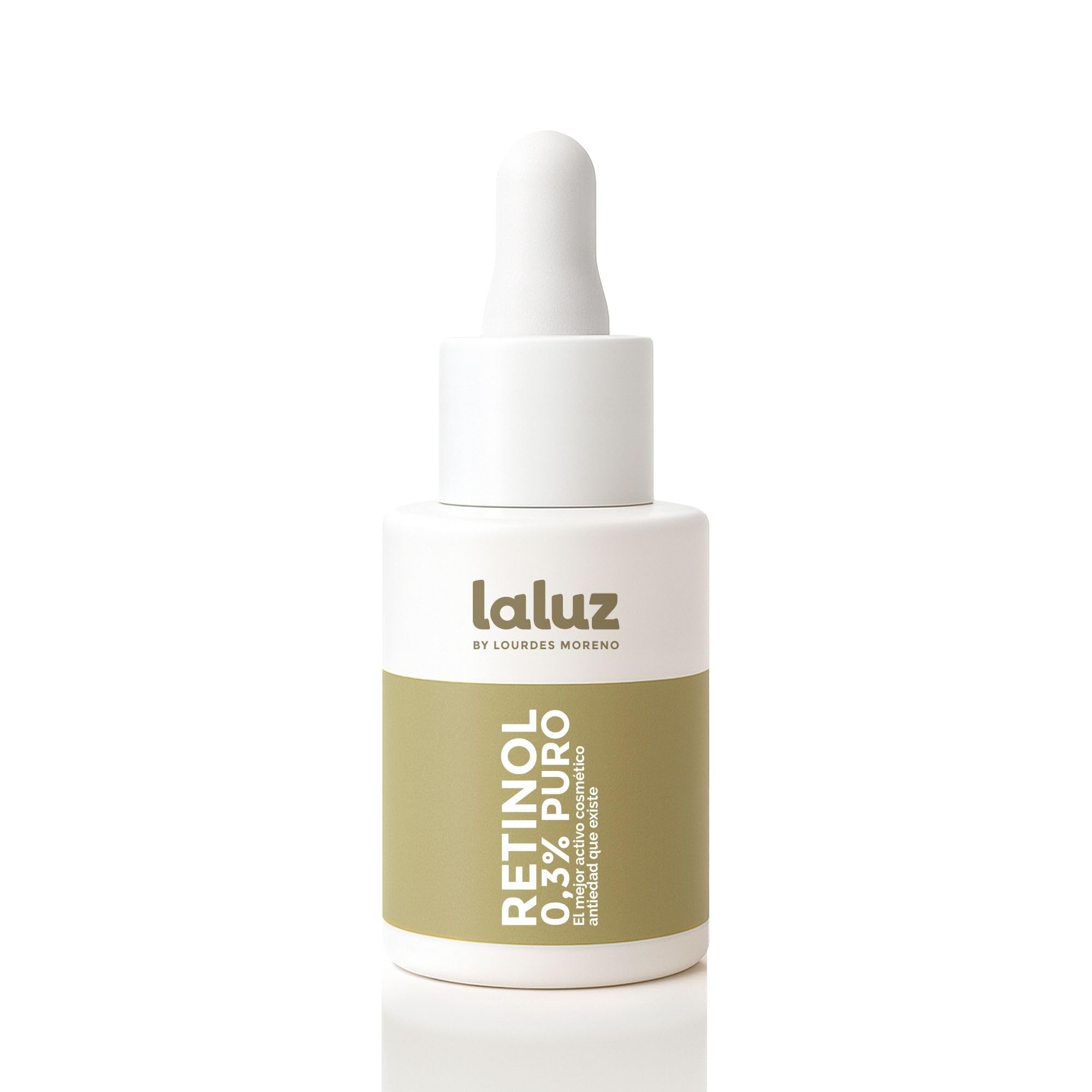 Laluz By Lourdes Moreno | Retinol Puro 0,3% I Serum Retinol Puro Para La Cara I Formulación Única Al 0.3 I Ayuda A Reducir Las Arrugas Y Signos De Envejecimiento | Antiedad Y Manchas 30ml
