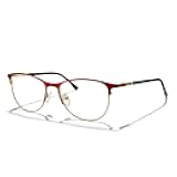 OLIEYE Cat Eye Reading Glasses For Women Retro Design Reader Computer Glasses with Spring Hinges