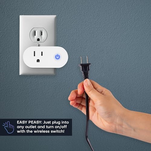 Plug-in Bluetooth receiver controlling outlet