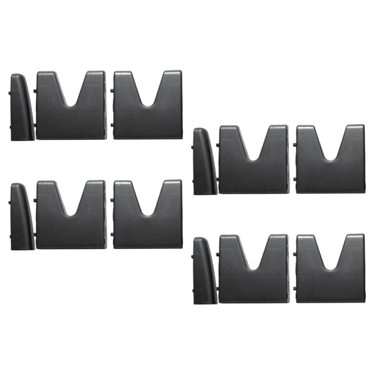 Organisateur coffre voiture plastique noir rangement amovible camion et auto avec fixations