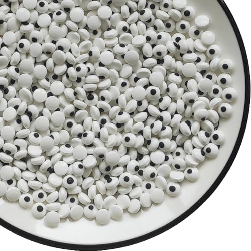 Mini Edible Candy Eyes Halloween Sprinkles | Cake Cupcake Toppers | Cookie Decorations | Dessert Sprinkle | Eyeball Candy Sprinkles for Christmas Daily Cake Decorating