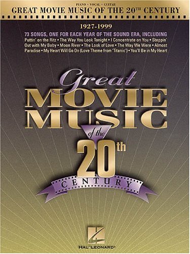 Great Movie Music of the 20th Century: Piano, Vocal, Guitar